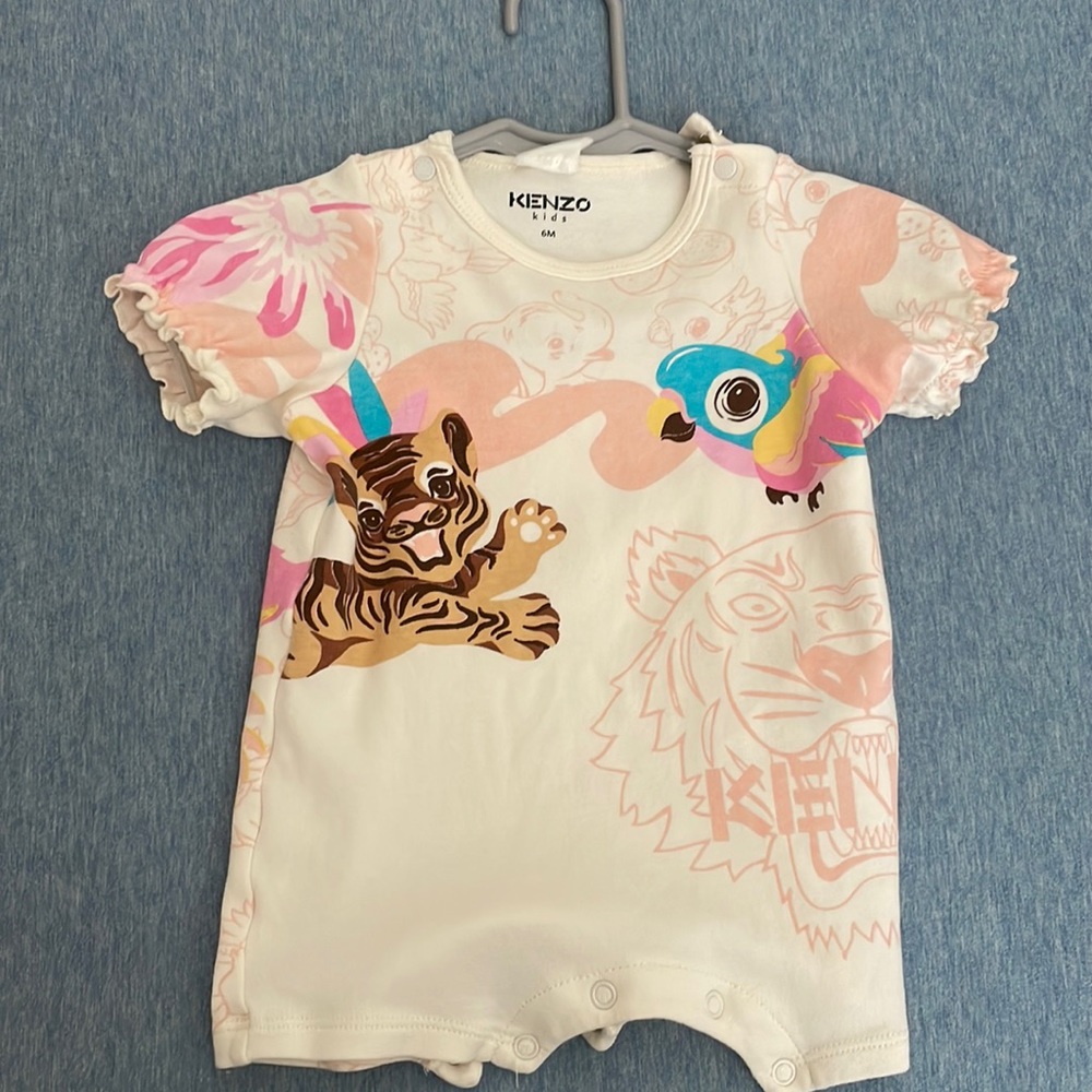 kenzo kids 6M short sleeve